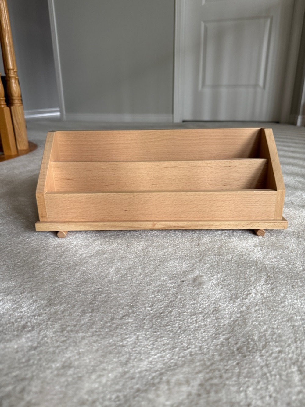 Beautiful light washed wood document/ mail organizer